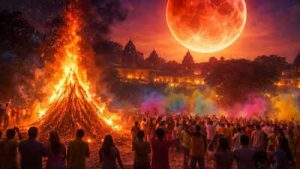 Gerhana Bulan Total Akan Terjadi Bersama Dengan Perayaan Holi