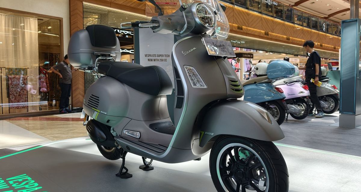 Vespa GTS Super Tech 250 Meluncur: Mesin Anyar 250cc HPE