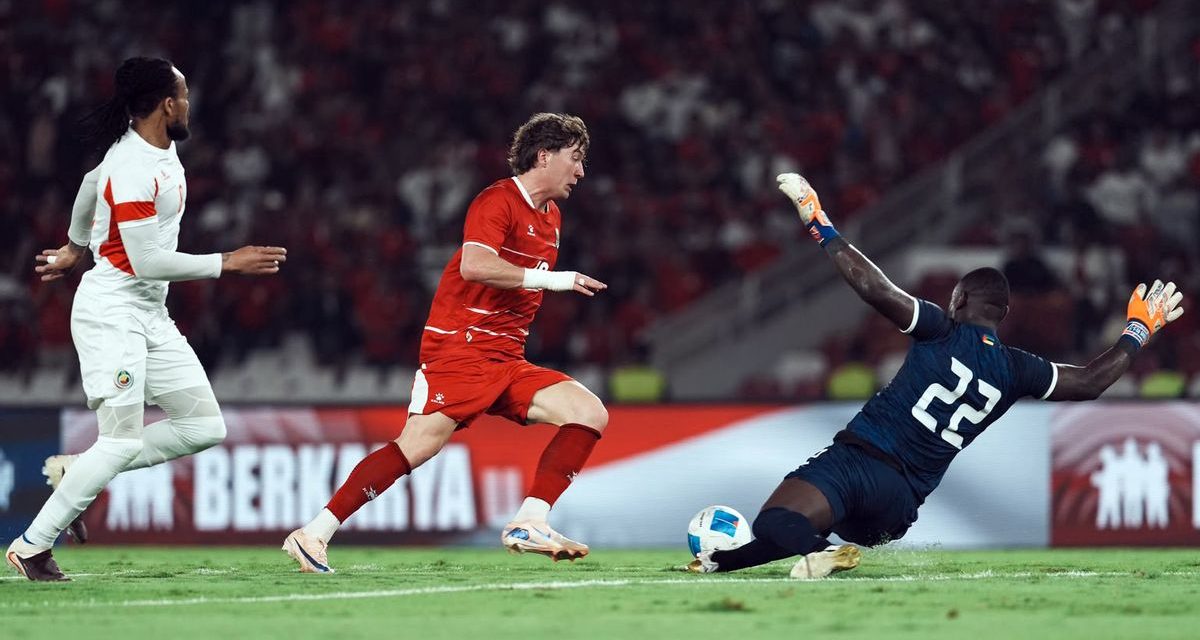 Gol Tunggal Ole Romeny Bawa Indonesia Bungkam Mozambik