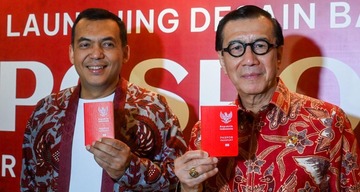 Paspor RI Desain Merah Putih Usung Fitur Keamanan Modern