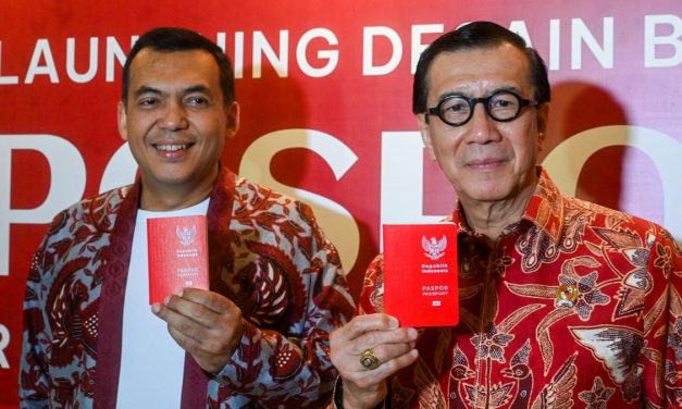 Paspor RI Desain Merah Putih Usung Fitur Keamanan Modern