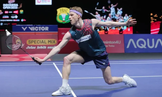 Anders Antonsen Lolos Perempat Final Usai Bekuk Chou Tien-chen