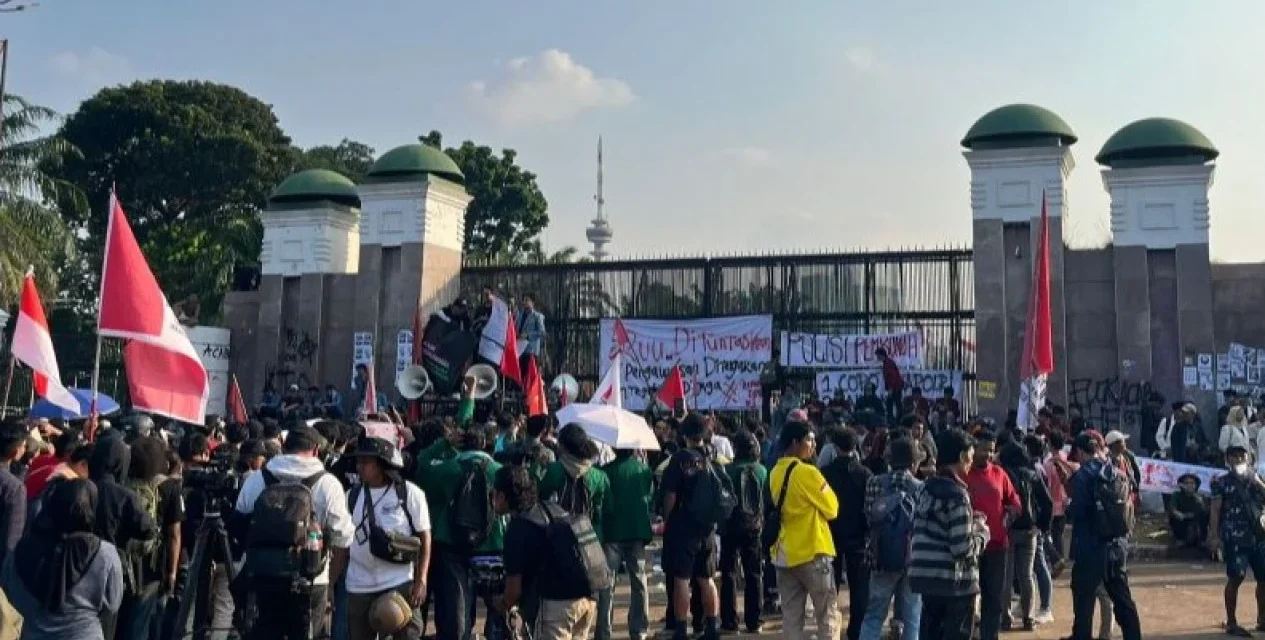 Aksi Unjuk Rasa DPR: Polisi Amankan Sejumlah Terduga Perusuh