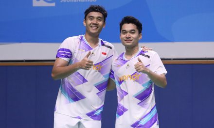 Leo/Bagas Menang Straight Game Atas Pasangan Korea Selatan