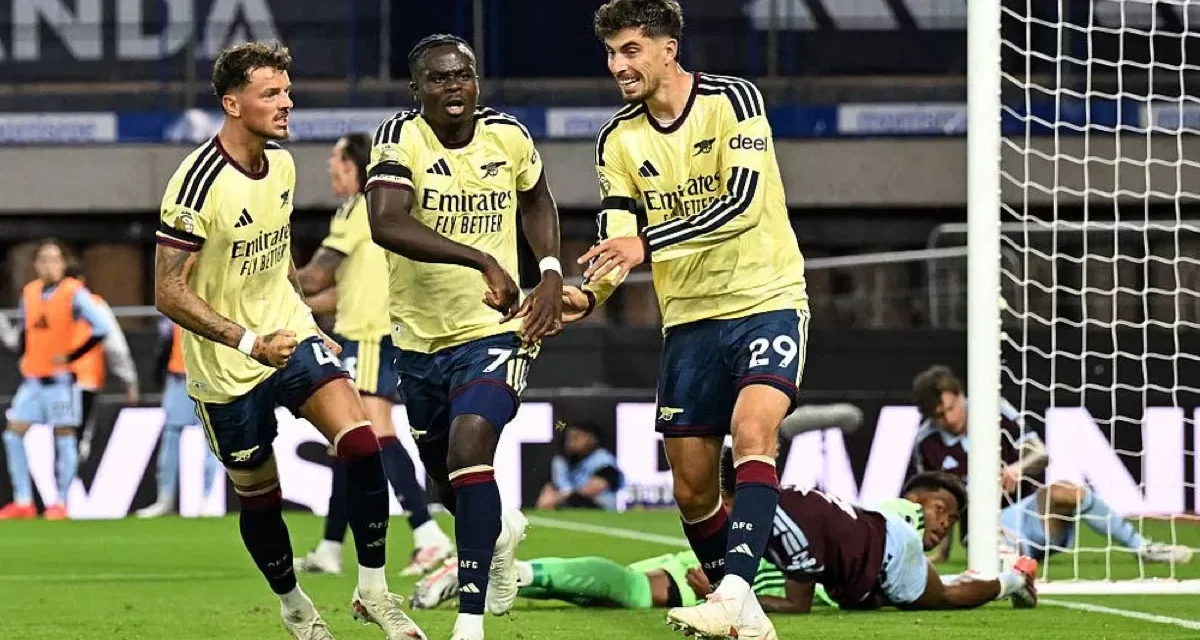 Arsenal Tundukkan Aston Villa 1-0 Pada Lanjutan Premier League