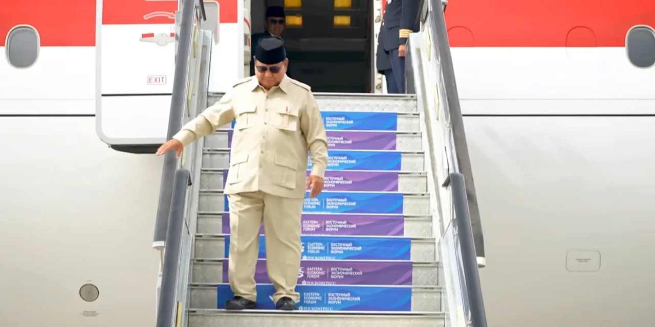 Presiden Prabowo Tiba Di Tanah Air Usai Bertemu Putin Di Rusia