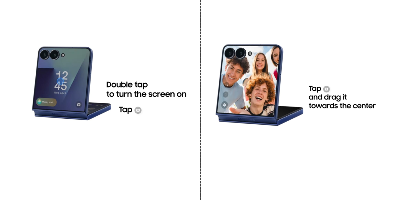 Samsung Galaxy Z Flip 7 Bawa Layar Cover Penuh Tanpa Cutout