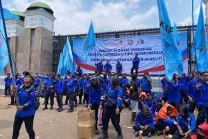 Ribuan Buruh Dan PPPK Turun Ke Jalan Suarakan Tuntutan